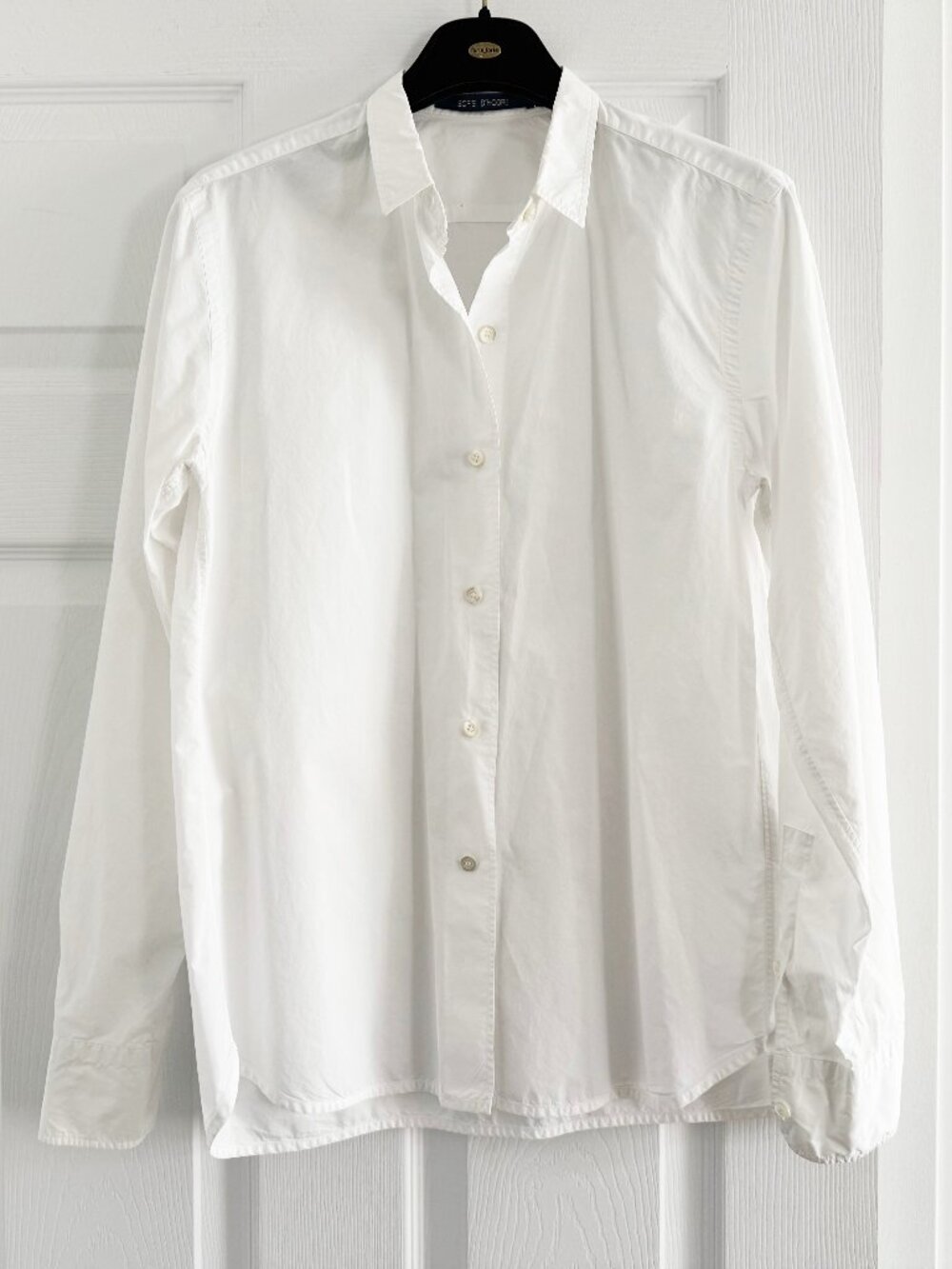 Sofie D'Hoore white poplin shirt, size 38 (Fits like a size 4)